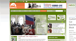 Desktop Screenshot of haziallat.hu